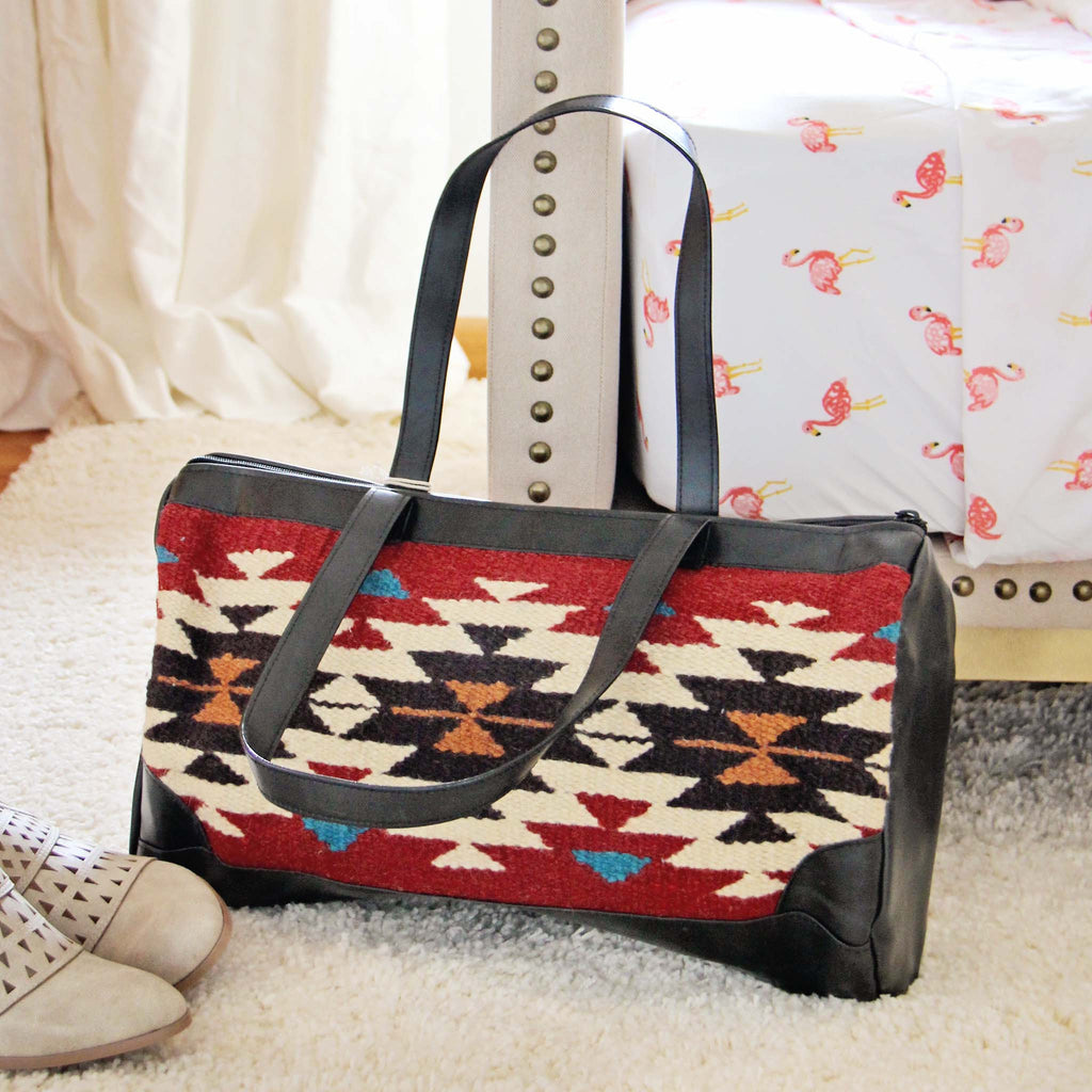 Canvas Rug Bag Canyonland Rug Bag in Desert Sunset, Native Rug Totes & Bags from Spool ...