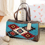 Canyonland Rug Bag in Turquoise: Alternate View #1
