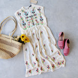 Chateau Embroidered Dress (wholesale): Alternate View #2