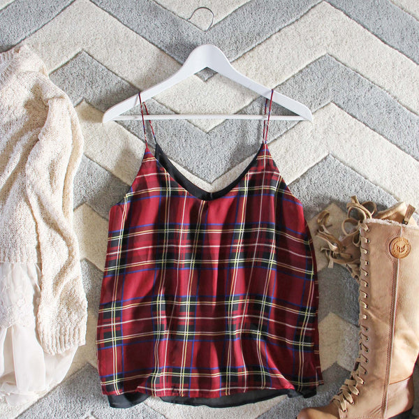 The Ski Lodge Plaid Top: Featured Product Image