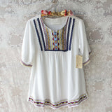 Chelan Embroidered Tunic (wholesale): Alternate View #2