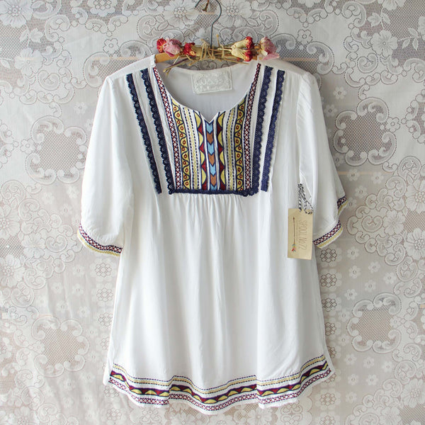 Chelan Embroidered Tunic: Featured Product Image