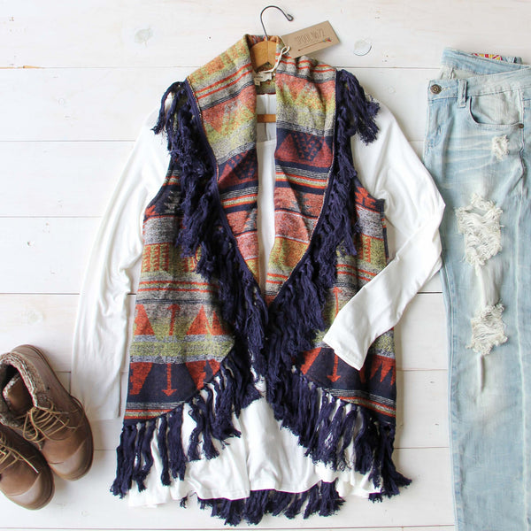 Cheyenne Cozy Vest: Featured Product Image