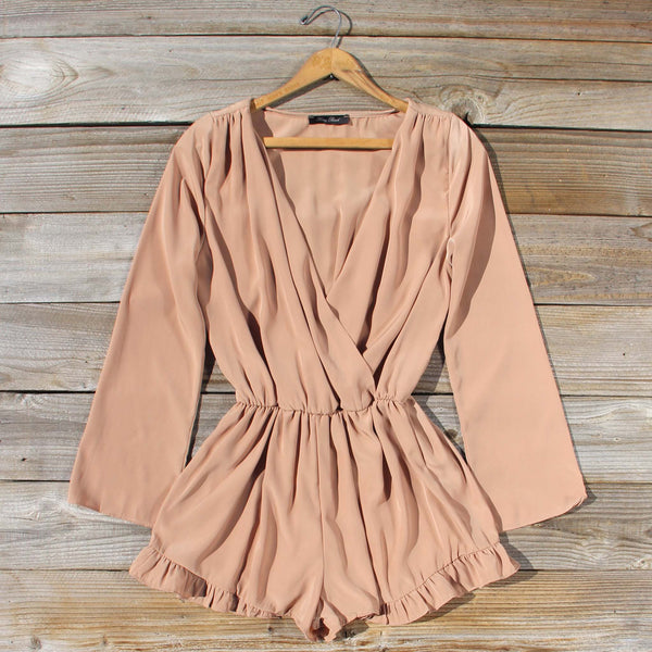 Cider Mill Ruffle Romper: Featured Product Image