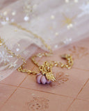 Cinderella Necklace in Pink: Alternate View #3