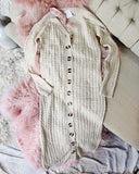 Cobblestone Knit Sweater Dress: Alternate View #2