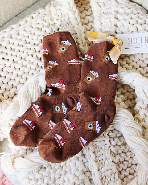 Coffee Break Socks: Featured Product Image