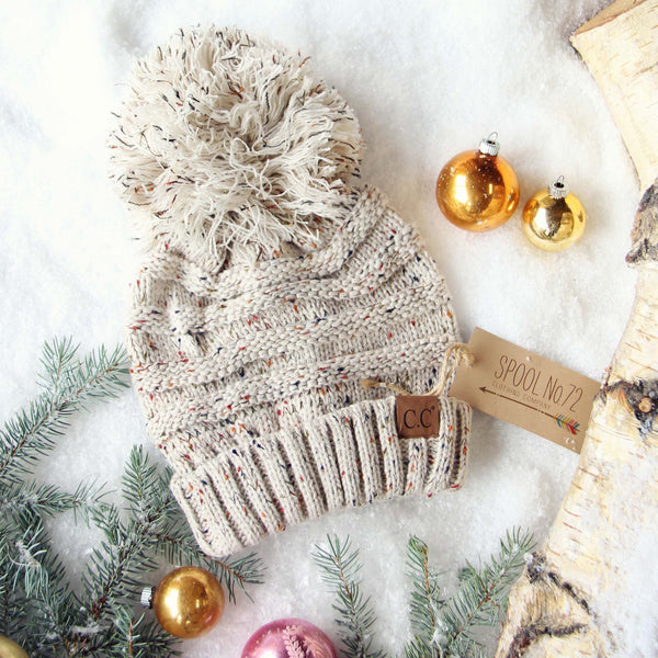 Confetti Snow Cozy Beanie: Featured Product Image