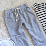 Cool Girl Joggers in Gray: Alternate View #3