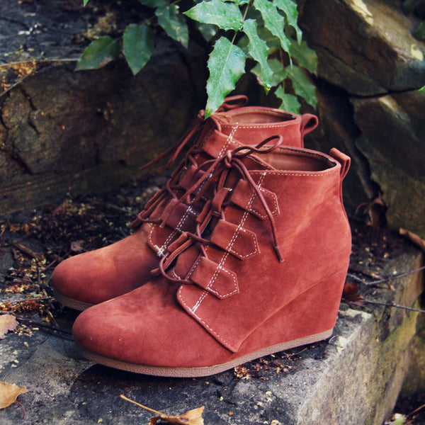 Copper Wolf Booties: Featured Product Image
