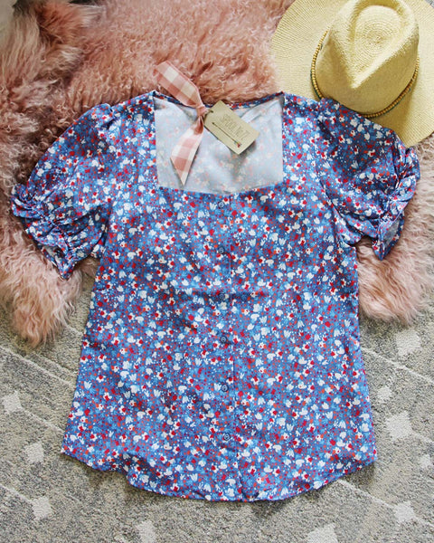 Cornflower Top: Featured Product Image