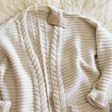 Cozy Bundle Sweater in Cream: Alternate View #2