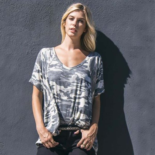 Cozy Camo Tee: Featured Product Image