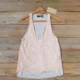 The Cozy Lace Tank: Alternate View #2