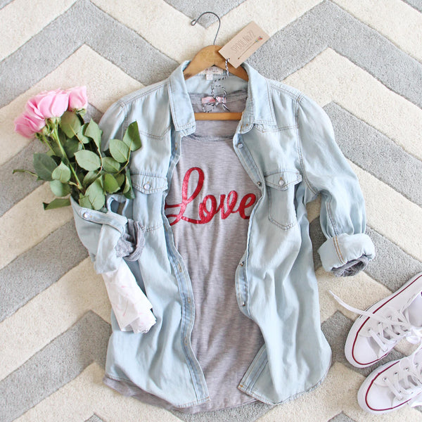 Cozy Love Tee: Featured Product Image