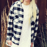 The Cozy Oversized Flannel: Alternate View #1