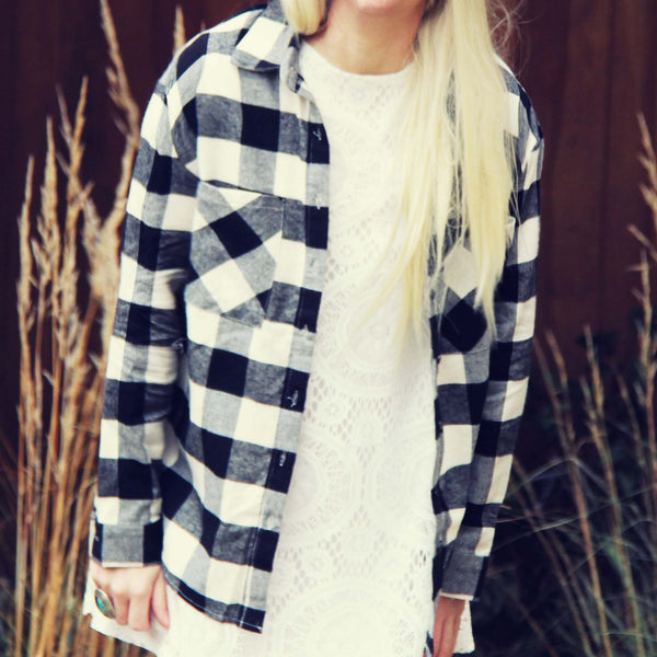 The Cozy Oversized Flannel: Featured Product Image
