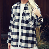 The Cozy Oversized Flannel: Alternate View #2