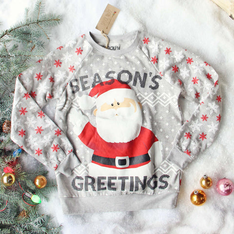 Cozy Santa Sweatshirt