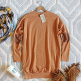 Cozy Sweatshirt Dress in Pumpkin: Alternate View #4