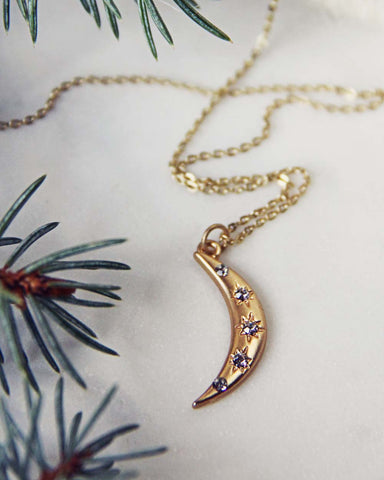 Crescent Moon Necklace