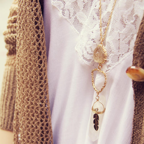 Crystal Fortune Necklace