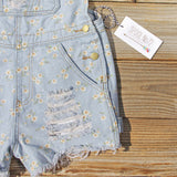 Daisy Distressed Overalls: Alternate View #3