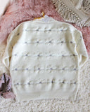 Daisy Chain Sweater in Cream: Alternate View #5
