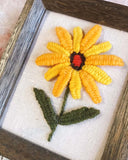 Sweet Vintage Daisy Embroidery: Alternate View #2