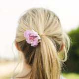 Daylily Hair Band in Lilac: Alternate View #1