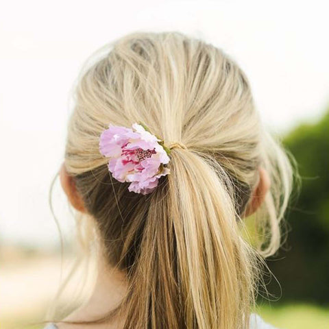 Daylily Hair Band in Lilac