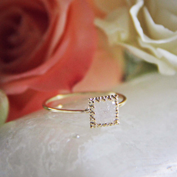 Desert Shard Ring in Crystal: Featured Product Image