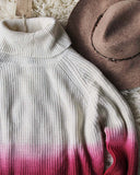 Dip Dye Tassel Sweater: Alternate View #2