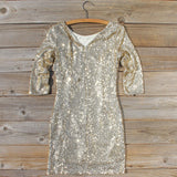 Dipped Gold Party Dress: Alternate View #4