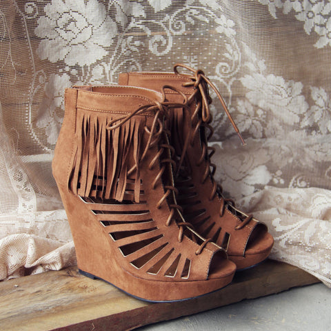 Dreamy Fringe Booties