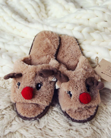 Dreamy Reindeer Slippers