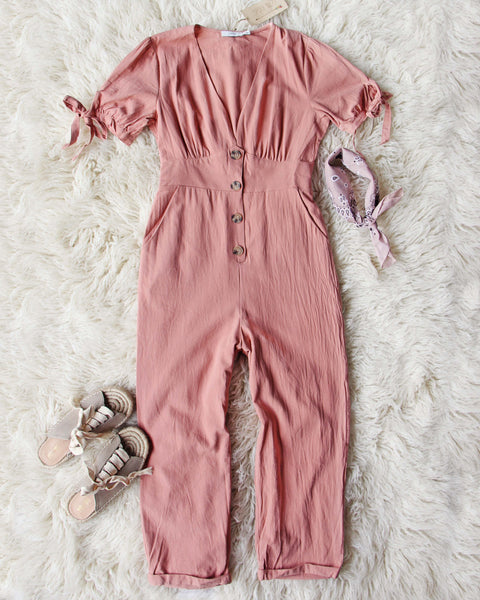 Desert Clay Jumpsuit: Featured Product Image