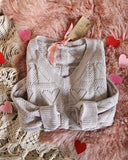 Dreamy Hearts Sweater in Putty: Alternate View #4