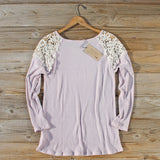 Dusty Lilac Lace Thermal: Alternate View #4