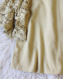 Dusty Mustard Top: Alternate View #3