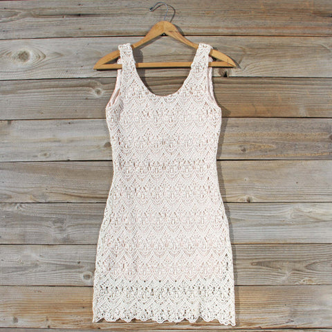 Early Snow Lace Dress