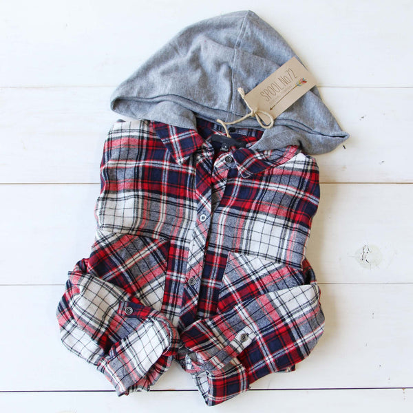 The Easton Plaid Hoodie: Featured Product Image