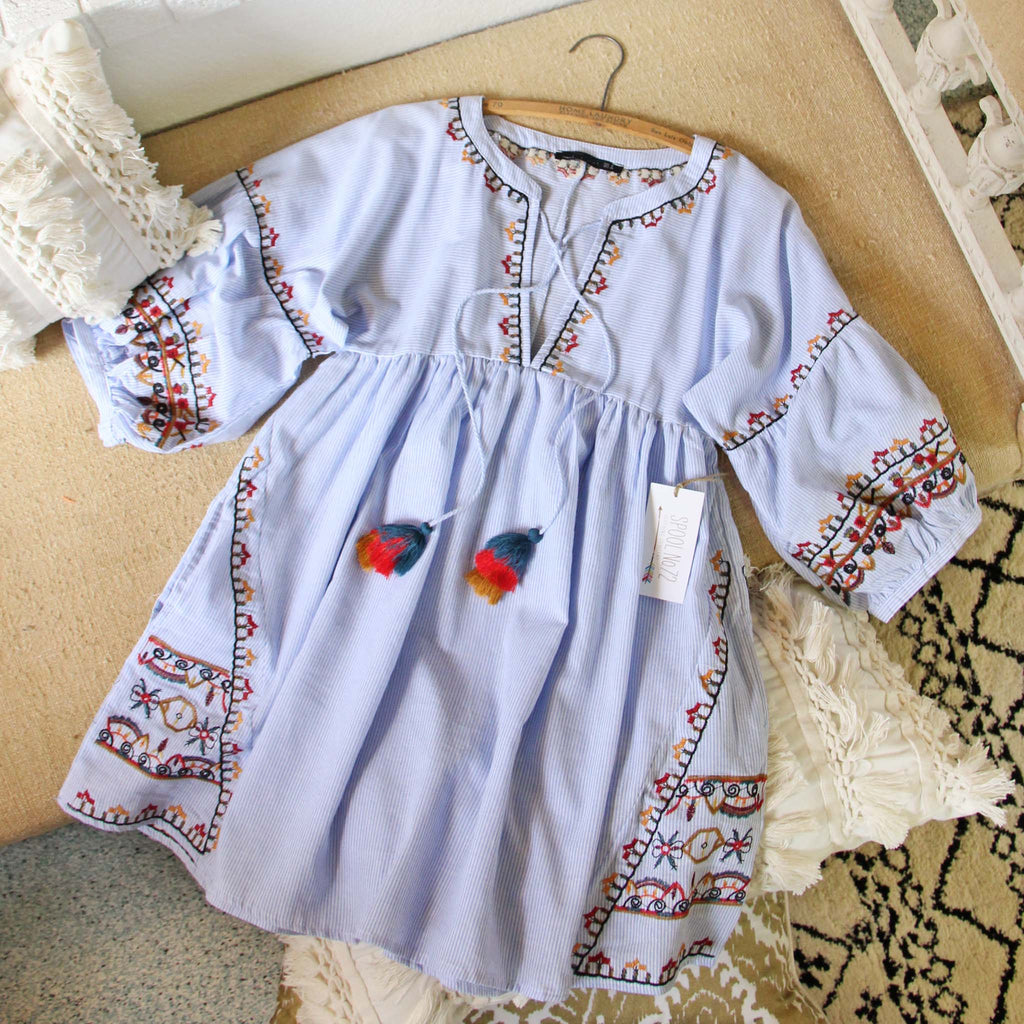 Elise Embroidered Dress, Sweet Bohemian Embroidered Dresses from Spool 72. | Spool No.72 Elise Embroidered Dress, Sweet Bohemian Embroidered Dresses from Spool 72. | Spool No.72