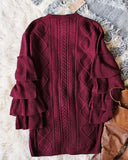 Enchanted Knit Sweater Dress: Alternate View #4