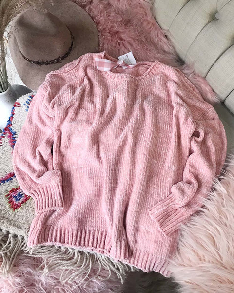 Enchanted Sweater in Pink: Featured Product Image