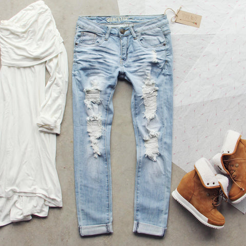 Eversage Distressed Jeans