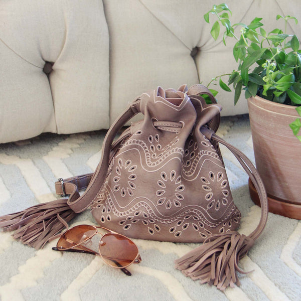 Eyelet & Tassel Tote: Featured Product Image