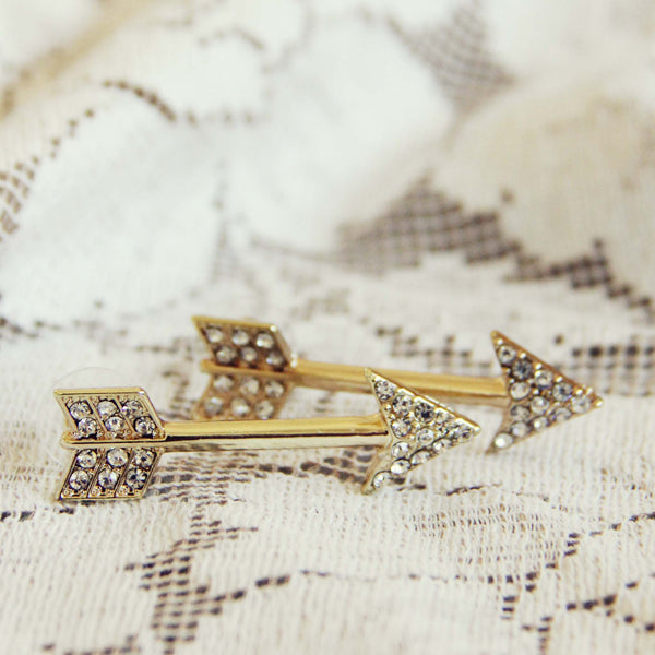 Fabled Arrow Earrings: Featured Product Image