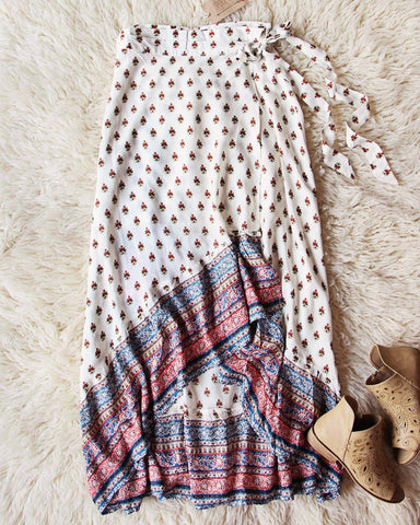 Fall Fortune Wrap Skirt