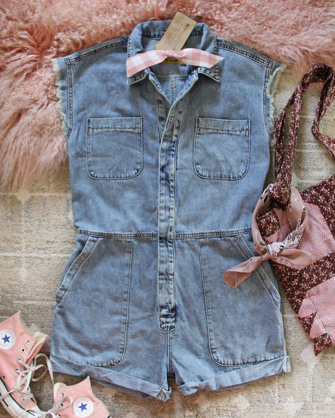 Farmers Market Denim Coveralls: Featured Product Image